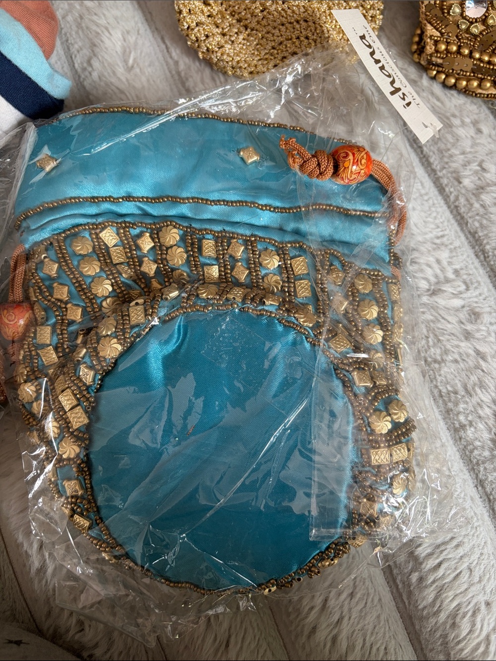 Embellished Indian Women's Pouches - Picture 3 of 9